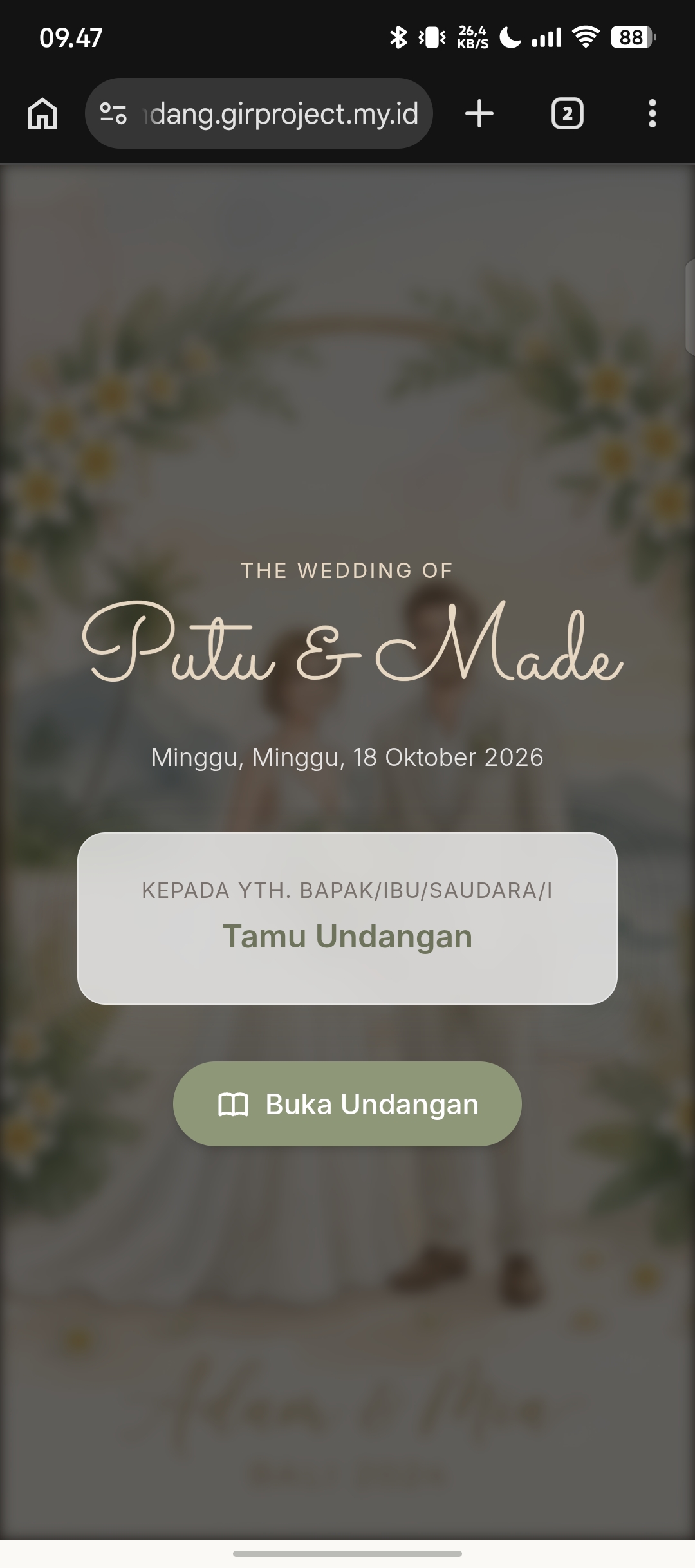 Undangan online